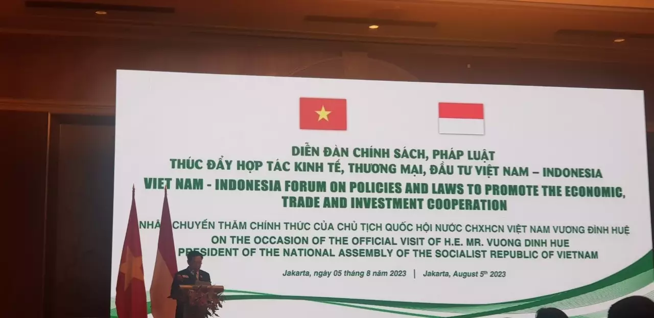 Lãnh đạo Tổng công ty Lương thực miền Nam (Vinafood 2) tham gia Đoàn giao dịch thương mại Việt Nam tại Indonesia