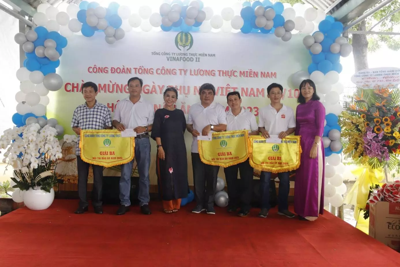 Giải 3 gồm 03 Đội (CĐ CQVP Tổng công ty, Công ty CP Mecofood và Công ty CP Sài Gòn Lương thực)