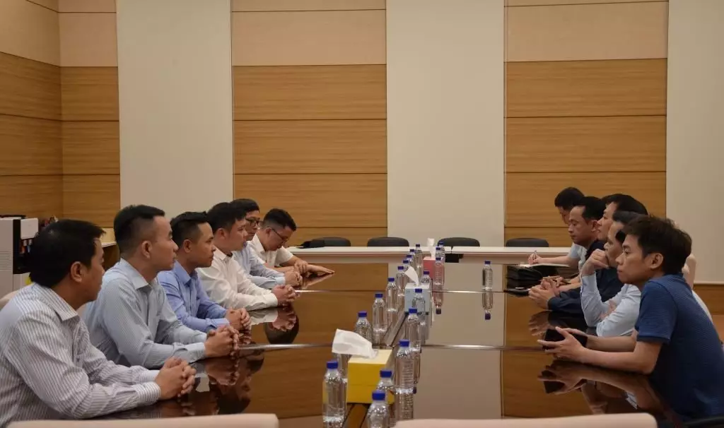 Đoàn công tác CMSC thăm và làm việc với Đại sứ quán Việt Nam tại Hàn Quốc